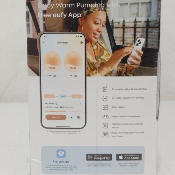 eufy Heated Wearable Smart App Control Breast Pump E20 (NEW SEALED) - Picture 7 of 12